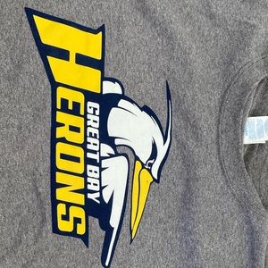 Oversized Great Bay Herons t-shirt